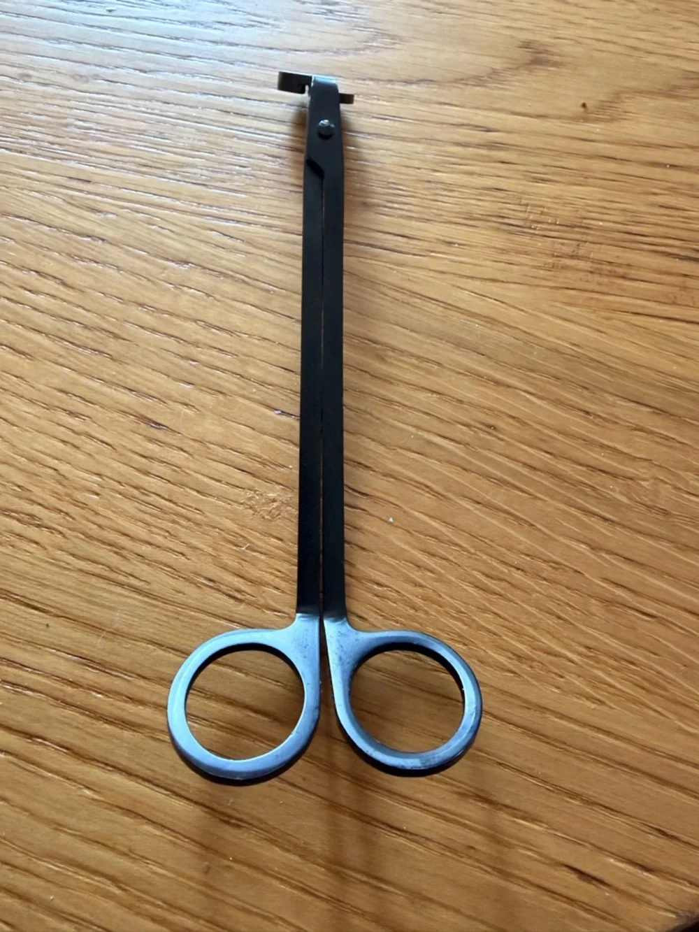 Matte Black Stainless candle wick trimmer